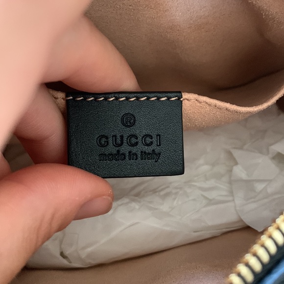 SOLD NEW Gucci Ophidia Suede Belt Bag - Picture 5 of 10